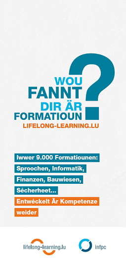Depliant lifelong-learning.lu - Wou fannt dir är Formatioun?