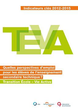 TEVA - Indicateurs 2012-2015 - Insertion professionnelle des élèves de l'enseignement secondaire technique (En résumé)